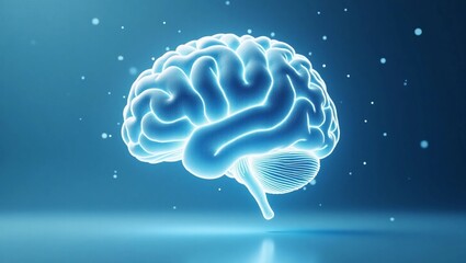 Digital Brain with Neural Circuit &ndash; AI Healthcare Concept