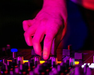 dj mixing music