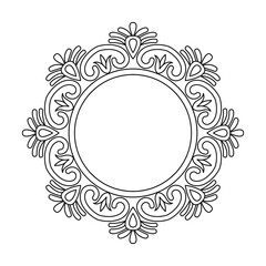 Celestial Maze of Petals Mandala