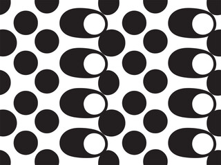 abstract pattern black and white geometric shape background