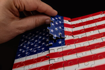 US Flag Jigsaw Puzzle