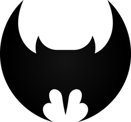 Bat Shapes Design Element