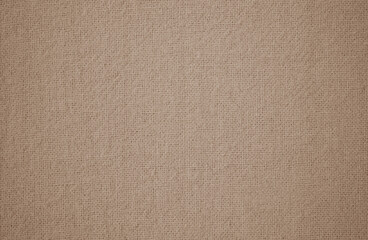 Brown cotton fabric texture background, seamless pattern of natural textile.
