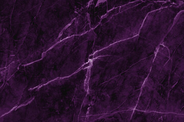 Dark purple marble texture background with high resolution, counter top view of natural tiles stone in seamless glitter pattern and luxurious.