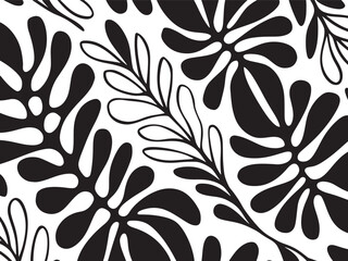 abstract pattern black and white geometric shape background