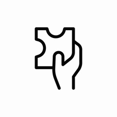puzzle connect icon sign vector