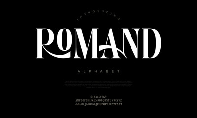 Elegant serif display font with unconventional shapes, perfect for premium branding and magazine use