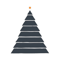 Abstract Pyramid Hierarchy Concept. Stacked triangle for business.