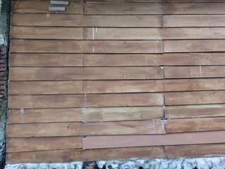 Fototapeta premium old wooden wall on the vilage