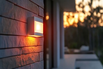 Sensor Alert: Modern Security Device with Motion Detection for Wall-mounted Guard System