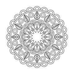 Radiant Lotus Web Mandala Design