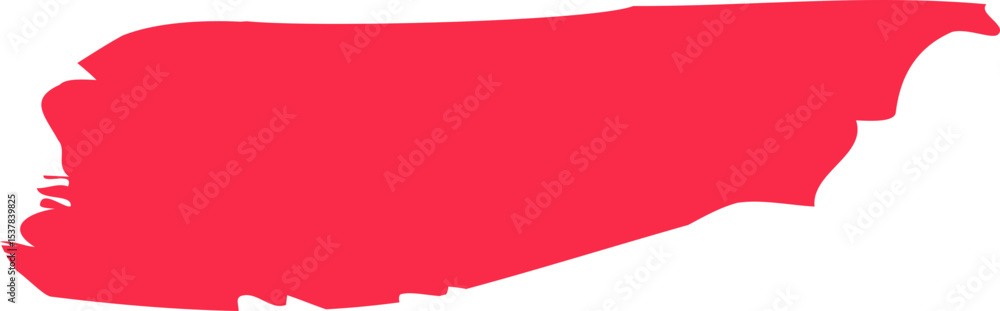 Poster brush textbox ribbon element