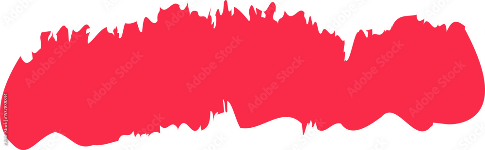 Poster brush textbox ribbon element