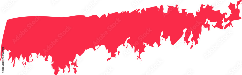 Poster brush textbox ribbon element