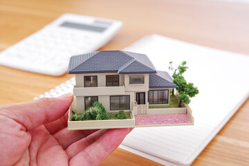 住宅購入と資金計画のイメージ