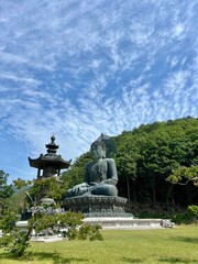 Obraz premium Buddha statue in Sokcho, Korea