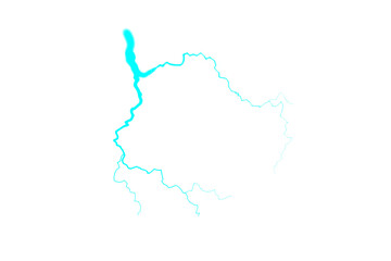 Alpha Electric Lightning Burst for Dynamic Compositing