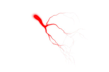 Shockwave Lightning Bolt Effect Transparent Background