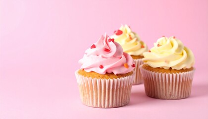 かわいいカップケーキ