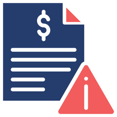 Invoicement solid color icon