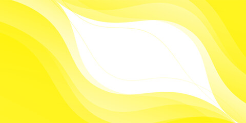 Abstract yellow white background frame vector illustration material, refreshing sparkling color water.