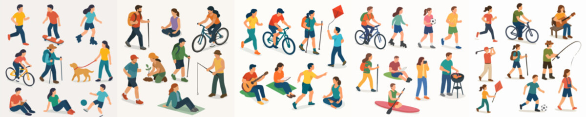 Vector Set activity collection in the park