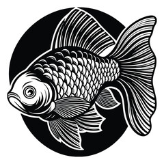 Fish icon vector set isolated on white background. food illustration sign collection.