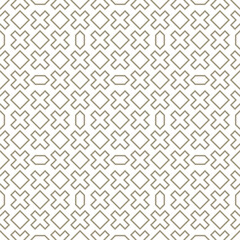 Seamless geometric abstract pattern with a modern style