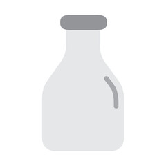 Milk Vector Flat Icon Design