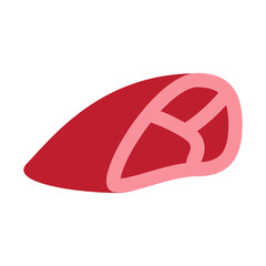 Beef Vector Flat Icon Design