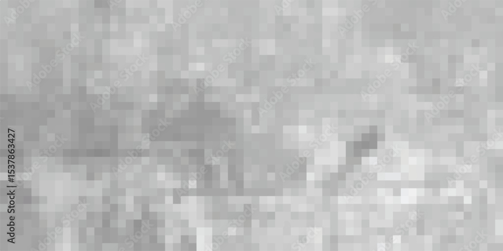 Poster abstract pixelated grey texture background with a subtle light effect offering a modern digital desi