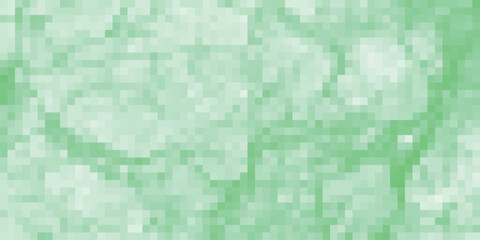 Pixelated green landscape texture design featuring gradient coloration and a digital art style perfect for backgrounds and decorative elements