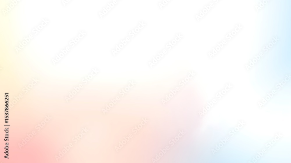 Aufkleber soft colorful gradient with pastel hues suitable for subtle and gentle design concepts
