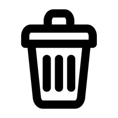 Clean line vector icon delete for user interface design. Ideal for web dashboards, mobile apps, UI kits, and prototypes. Scalable SVG format for easy integration in digital projects.