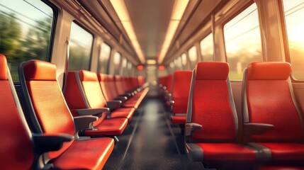 Train interior