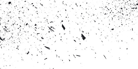 Abstract texture dust particle and dust grain on white background, Texture of old surface on black background, dirt overlay or screen effect use for grunge background vintage style.