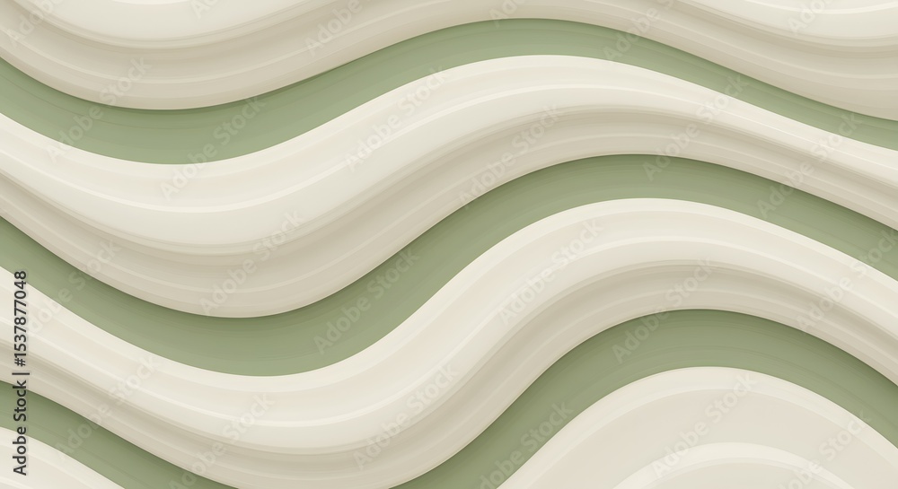 Poster elegant creamy wave pattern abstract background texture design for modern minimalist projects and br