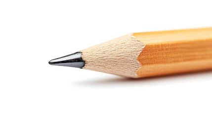 pencil on white background