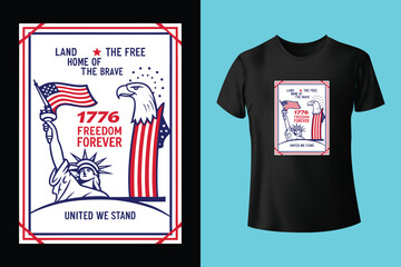 4th of July Independence Day - USA Independence Day T-Shirt