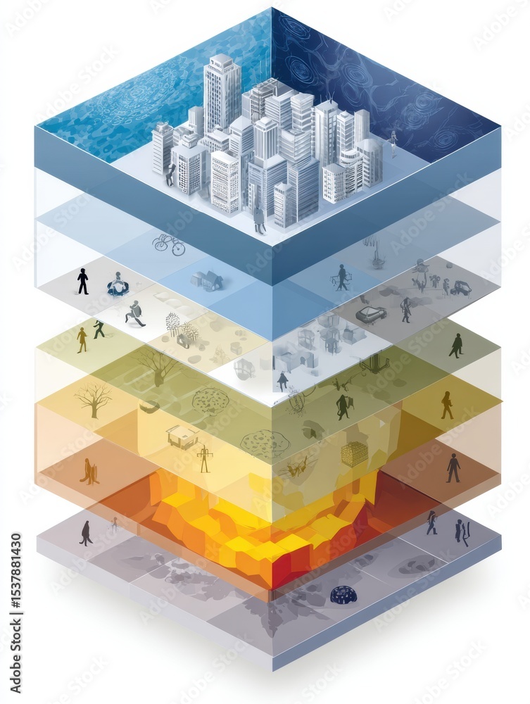 Poster understanding three essential layers of digital defense including software, habits, and awareness fo