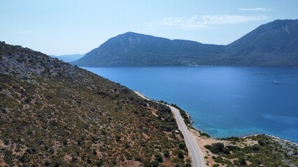 lake in mountains