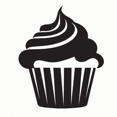 cupcake vector illustration