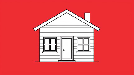 house in the form of house