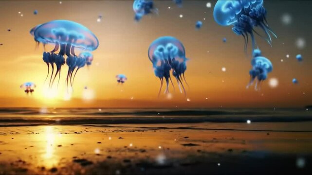 alien planet in space