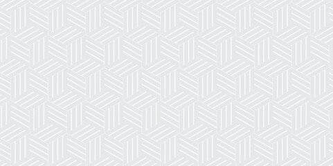 Hexagon fabric geometric pattern Seamless. Abstract ornament diamond tile design. Vector mosaic tile design closeup.