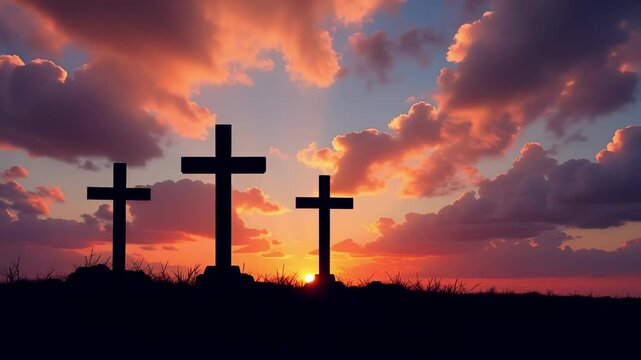 Jerusalem Calvary Hill 4K Footage Jesus Crucifixion Site Holy Land Pilgrimage Christian History