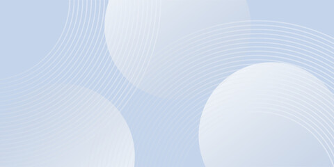 Astract blue background with circle elements. Digital technology gradient modern