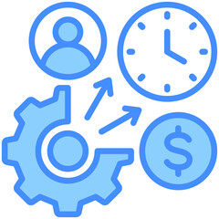 Resource Allocation Icon