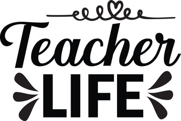 World Teacher's Day Typography Design 