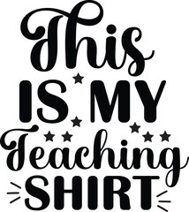 World Teacher's Day Typography Design 